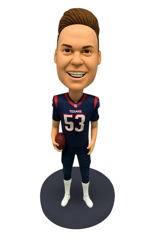 Texans Football Buddy Custom Bobblehead-1