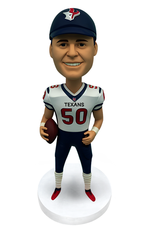 Texans Football Buddy Custom Bobblehead-2