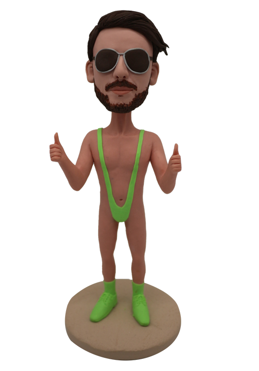 Thumbs up Mankini Custom Bobblehead-1