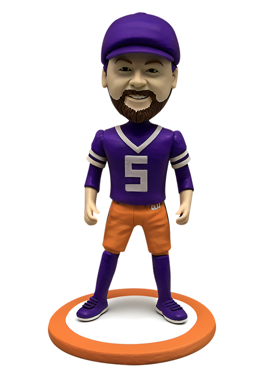 Tigers Football Buddy Custom Bobblehead-1